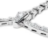 BVLGARI Serpenti Viper Slim Necklace White Gold Full Pavé Diamonds 3510903