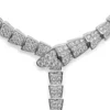 BVLGARI Serpenti Viper White Gold Diamond Necklace 3481653