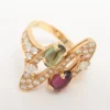 Bvlgari Ellicia Tourmaline diamond rings2