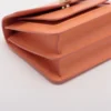 Bvlgari Serpenti Leather 2way shoulder bag Orange With mirror4 (1)