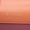 Bvlgari Serpenti Leather 2way shoulder bag Orange With mirror7 (1)