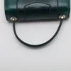 Bvlgari Serpenti Python Embossing 2 Way Handbag Dark green Mirror 4