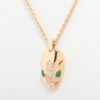 Bvlgari Serpenti diamond Malachite Necklace 1
