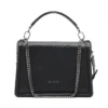 Bvlgari × Fragment Serpenti Leather 2 Way Handbag Black2 – Copia