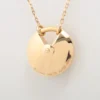 Cartier Amulette de Cartier shells diamond Necklace 750(YG) 10.2g SM2
