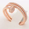 Cartier Juste un Clou diamond rings1