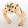 Cartier Panthère Doo Cartier diamond Tsavorite rings 750(YG) 8.8g 501