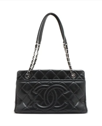 Chanel Coco Mark Caviar Skin tote bag