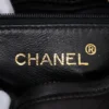 Chanel Coco Mark Lambskin Chain Shoulder Bag Fringe Black7
