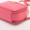 Chanel Matelasse Leather 2way shoulder bag Pink Gold3