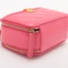 Chanel Matelasse Leather 2way shoulder bag Pink Gold4