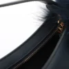 Fendi Auroc Fur × Leather Shoulder bag Navy blue 8BS06809