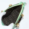 Fendi By The Way Mini Leather Hand bag Green 8BS0676