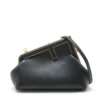 Fendi Fast Leather 2way shoulder bag Black 8BP1291
