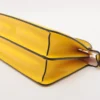 Fendi ICU EAST WEST Leather 2way handbag Yellow 8BN3233