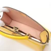 Fendi ICU EAST WEST Leather 2way handbag Yellow 8BN3237