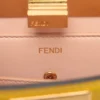 Fendi ICU EAST WEST Leather 2way handbag Yellow 8BN3238