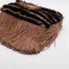 Fendi Kan I F buckets Fur x suede 2way shoulder bag Brown 8BR6003