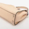 Fendi Mini Peek-a-boo Selleria Leather 2way handbag Beige 8BN2443