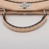 Fendi Mini Peek-a-boo Selleria Leather 2way handbag Beige 8BN2445