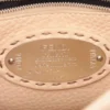Fendi Mini Peek-a-boo Selleria Leather 2way handbag Beige 8BN2447