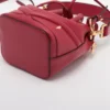 Fendi Monster Mini Montresor Leather 2way shoulder bag Red 8BS010 Rank ＡＢ3