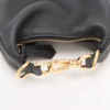 Fendi Nano FENDIGRAPHY Leather Hand bag Black 7AS0895