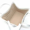 Fendi Origami Leather Tote bag White 8BH4146