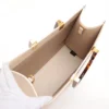 Fendi Sunshine Leather Tote Bag Beige 8BH3866
