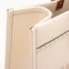 Fendi Sunshine Leather Tote Bag Beige 8BH3868
