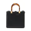 Fendi Sunshine small Leather 2way handbag Black 8BH3942