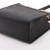 Fendi Sunshine small Leather 2way handbag Black 8BH3943