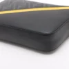 Fendi ZUCCa Cam camera case Medium PVC & leather Shoulder Bag Black 7M02863