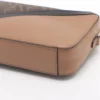 Fendi ZUCCa Cam camera case Medium PVC & leather Shoulder Bag Brown 7M02863