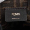Fendi ZUCCa Mon Tresor Mini Nylon & Leather 2way shoulder bag Black × Brown 8BS010 7