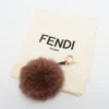 Fendi ZUCCa Mon Tresor Mini Nylon & Leather 2way shoulder bag Black × Brown 8BS010 8