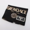Fendi x Versace Fender Choi Logo canvas 2 way tote bag Black 8BH3957