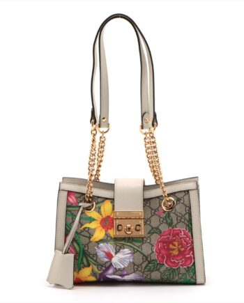 Gucci GG flora Chain shoulder bag 498156