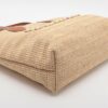 Gucci Patch Raffia x leather Straw bag Beige×Brown 7796714