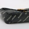 Gucci x Balenciaga GG Marmont Leather Chain shoulder bag Black 4434974