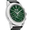 Patek Philippe Grand Complications 5270P-014 Perpetual Calendar Chronograph Platinum Green Dial (20233