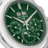 Patek Philippe Grand Complications 5270P-014 Perpetual Calendar Chronograph Platinum Green Dial (20234