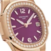 Patek Philippe Nautilus 7010R-013 ‘Ladies’ Rose Gold Purple Dial Diamond Bezel (2024)4