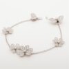 Van Cleef & Arpels Frivole 5 flowers diamond Bracelet1