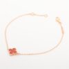 Van Cleef & Arpels Sweet Alhambra Carnelian Bracelet1