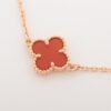 Van Cleef & Arpels Sweet Alhambra Carnelian Bracelet2