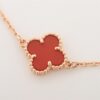 Van Cleef & Arpels Sweet Alhambra Carnelian Bracelet3