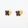 Van Cleef & Arpels Sweet Alhambra Onyx Piercing