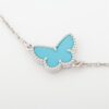 Van Cleef & Arpels Sweet Alhambra Papillon Turquoise Bracelet3