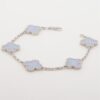 Van Cleef & Arpels Vintage Alhambra 5P Chalcedony Bracelet 1